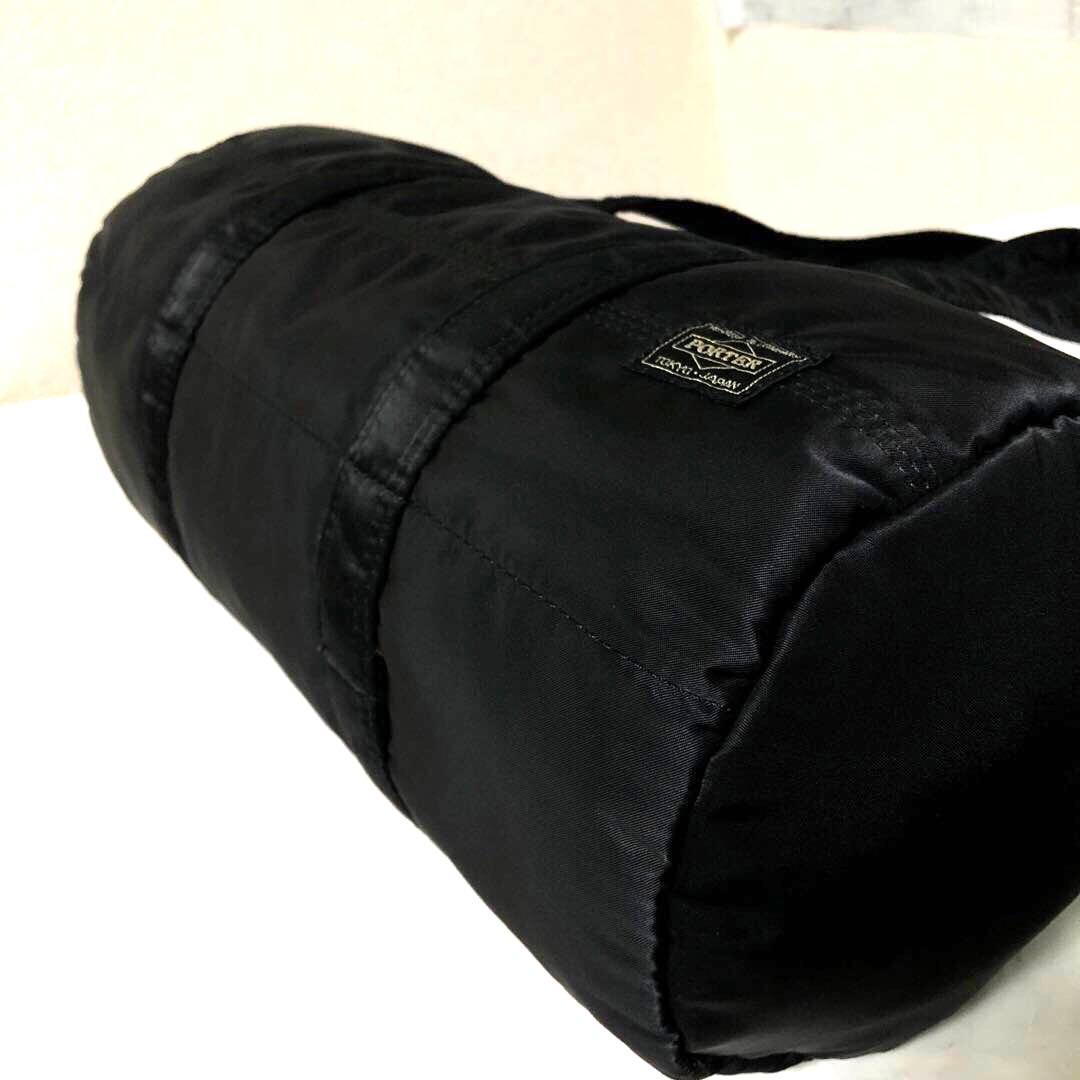 極美品✨希少 ポータータンカー ダッフル ミニボストンバッグL ブラック