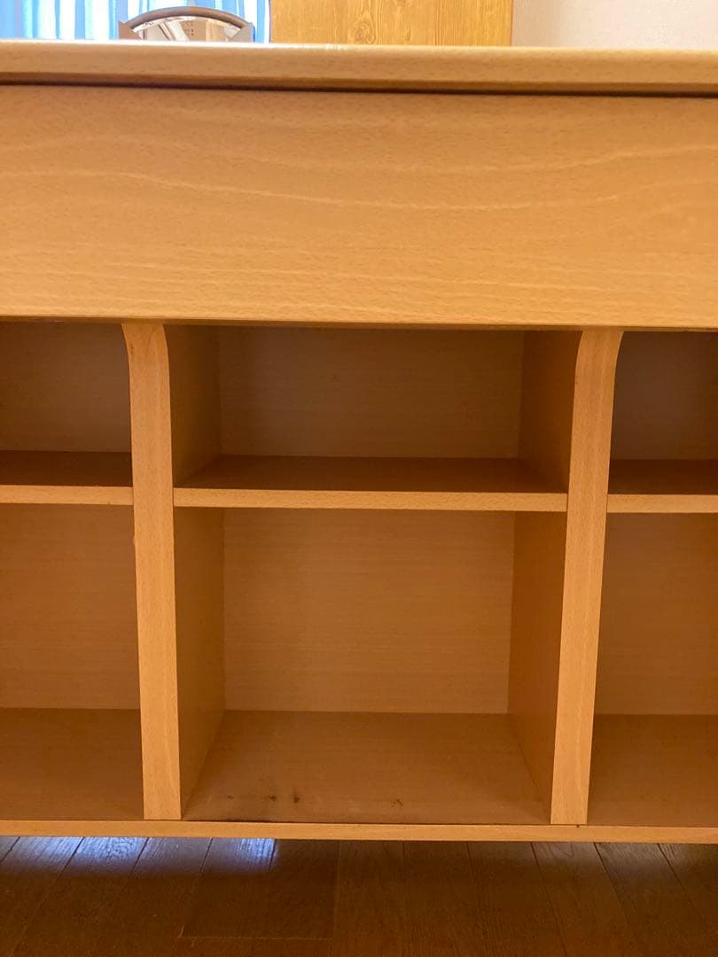 学習机　 事務デスク　収納力あり