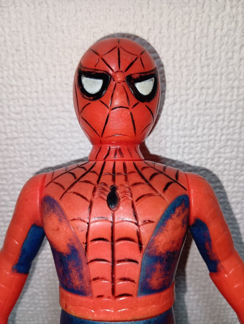 スパイダーマン ソフビ　フィギア　東映