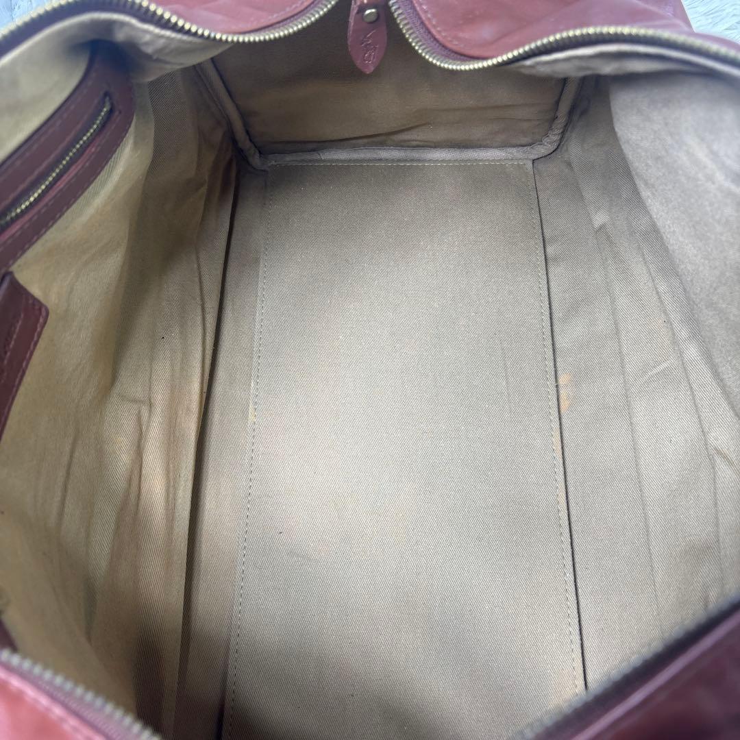 [希少] ラルフローレン　レザーボストンバッグ　2way 大容量　U.S.A