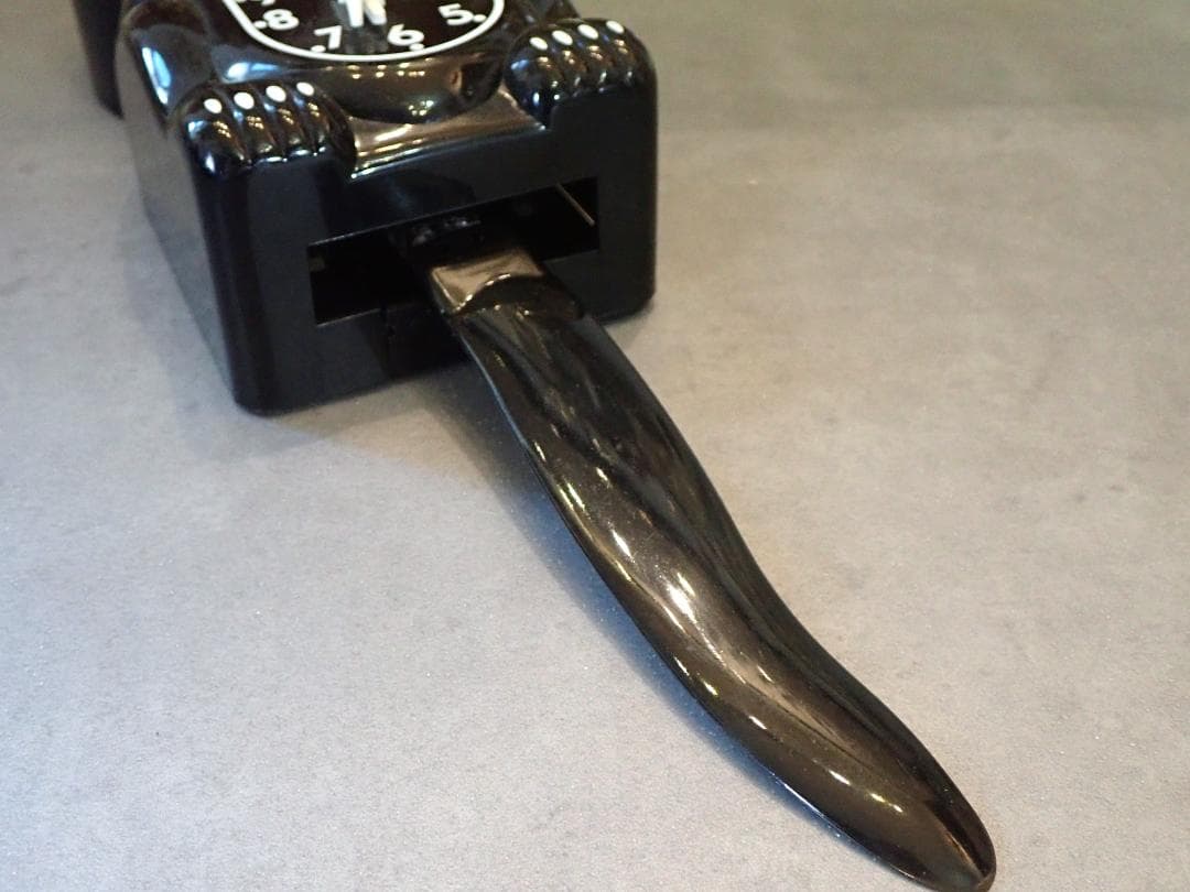 kit cat clock ビンテージ壁掛け時計(ジャンク品)キャット&ドック