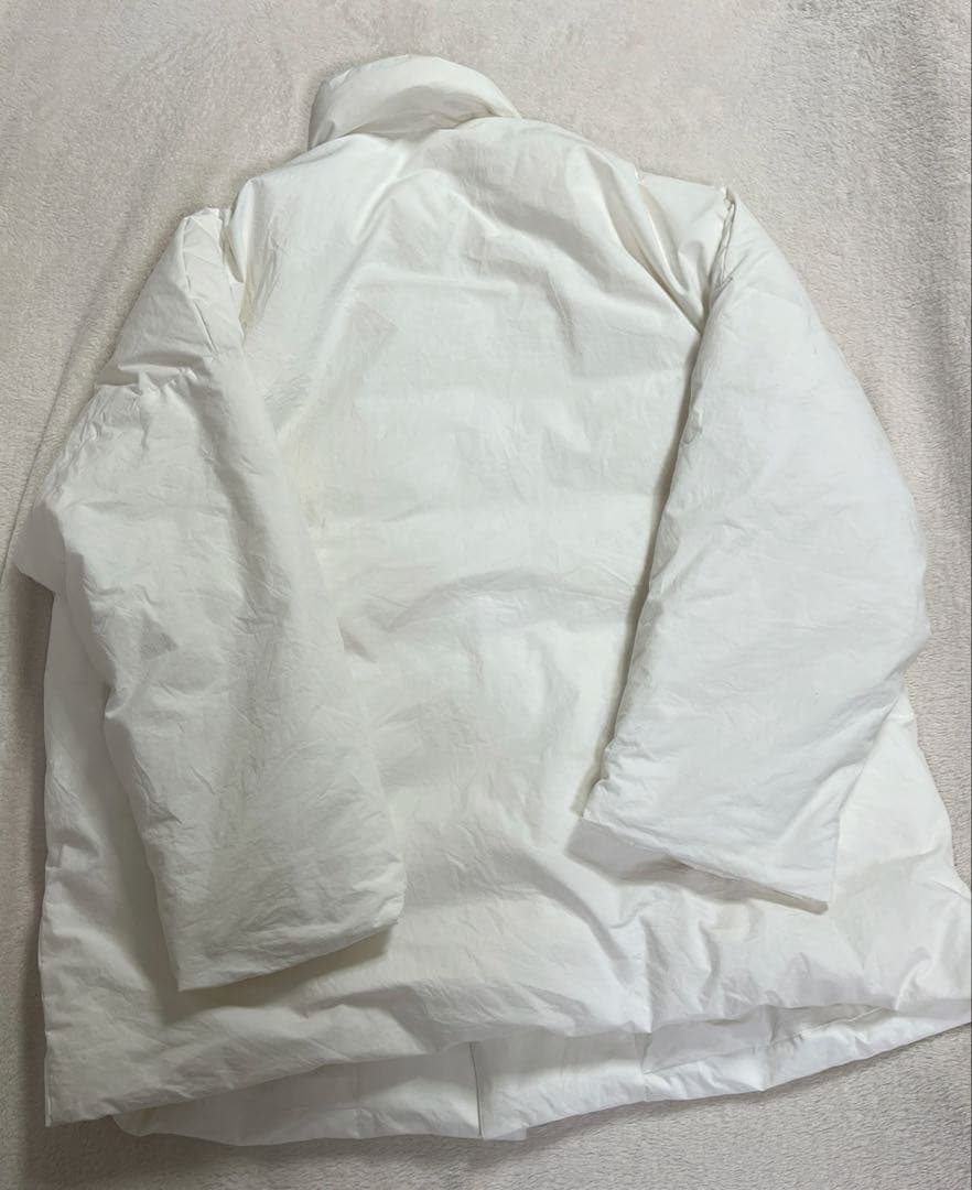 yoko sakamoto ヨーコサカモト 24AW ダウン ロングコートL 白