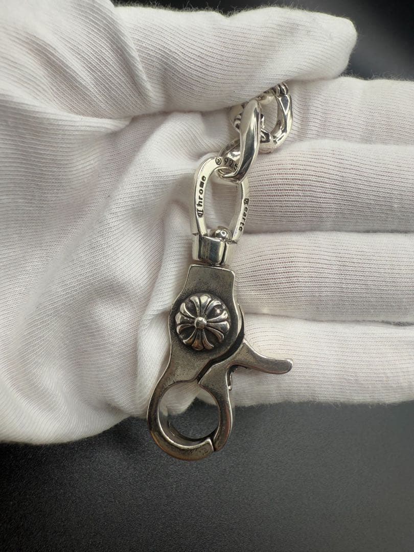 ウォレットチェーン　タイニーチェーン　silver925刻印あり