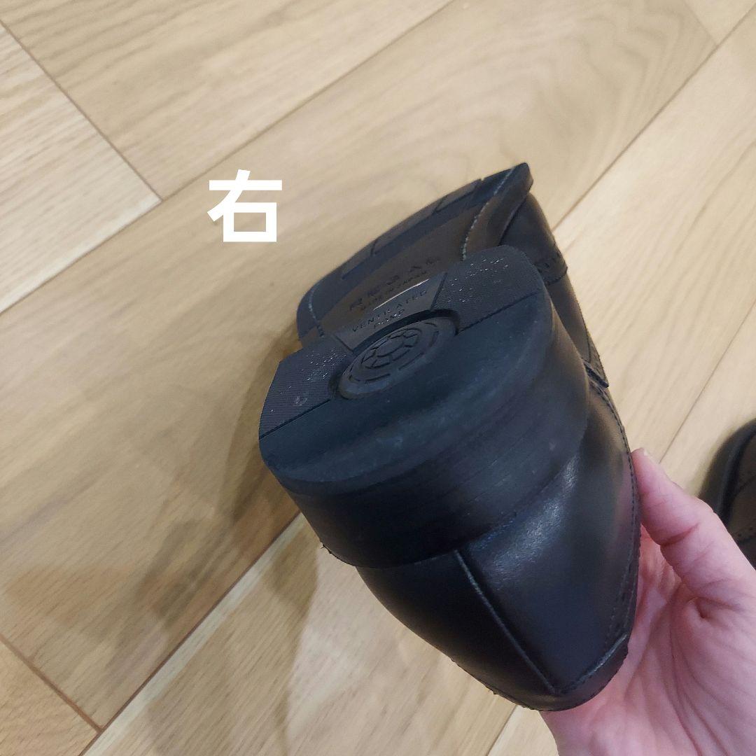 26cm REGAL 黒レザー ウィングチップ ドレスシューズ 日本製