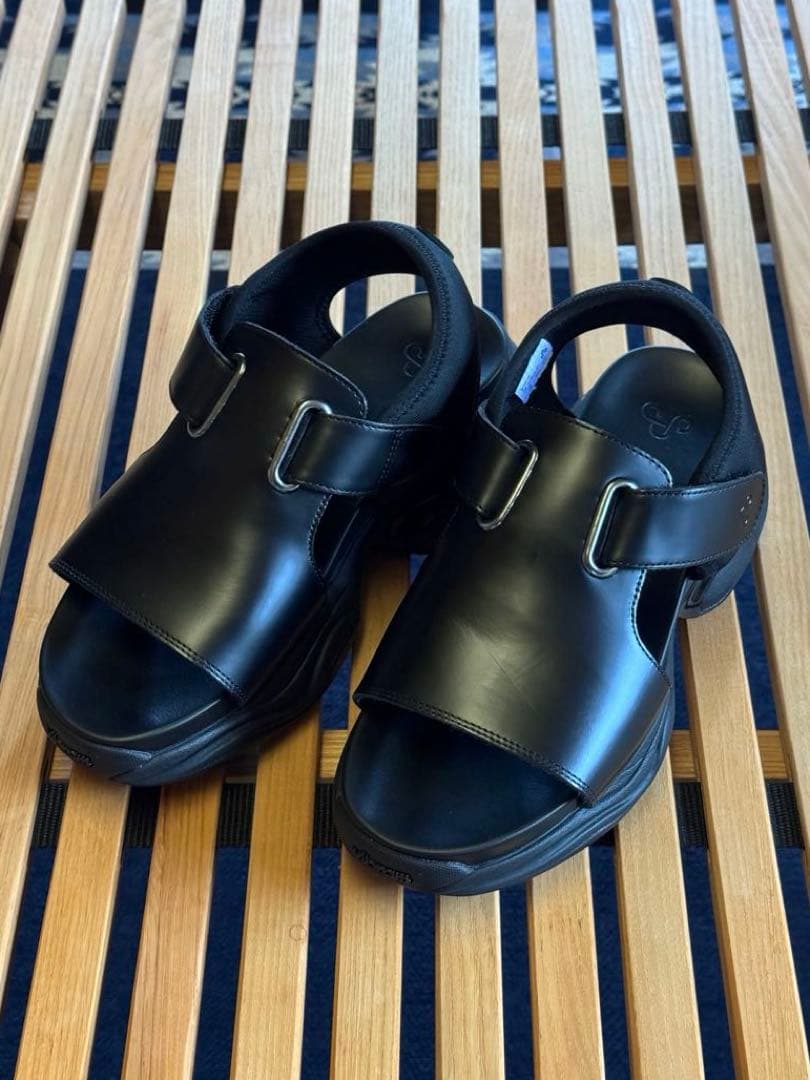 OAO オーエーオー MONOLITH レザーサンダル 26cm最安値