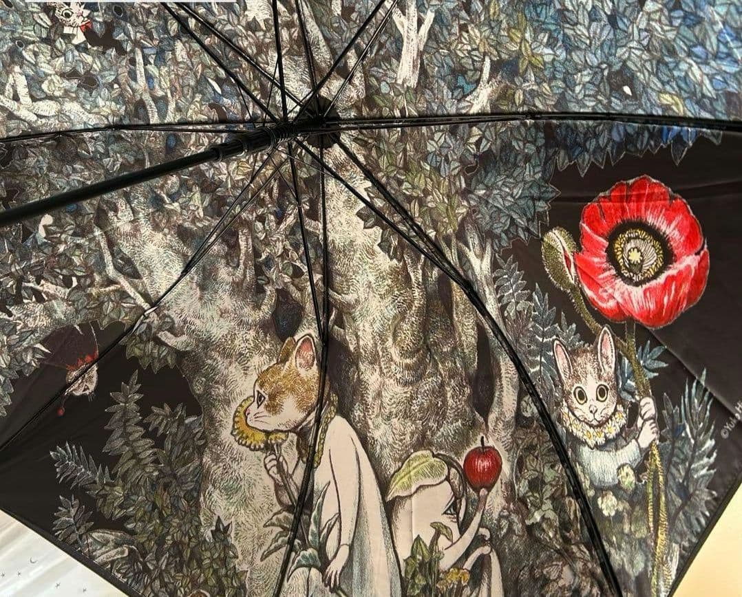 新品【ヒグチユウコ】韓国　シークレットフォレスト　傘♪