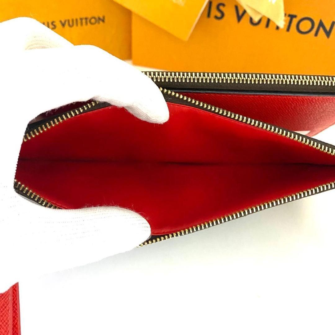 ルイ ヴィトン◎ポルトフォイユ アデル コクリコ ダブルファスナー モノグラム