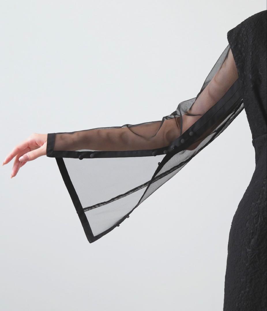 kana ジャガード ワンピース チュール トップス セット パーティー ドレス