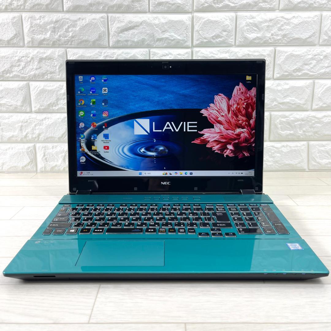 希少機種 NEC LAVIE i7 SSD＋HDD メモリ16GB ノートPC