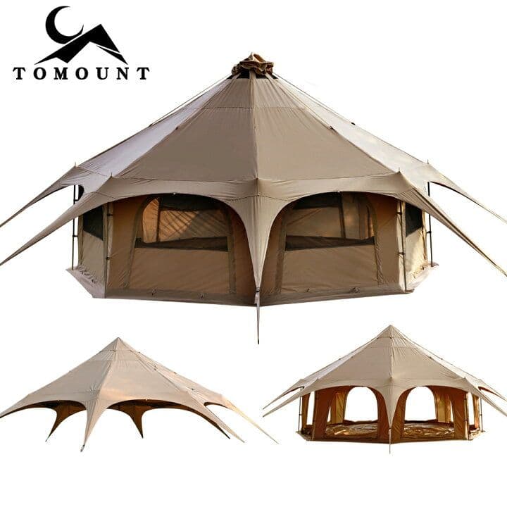 TOMOUNT TC ベルテント 8-10人用 グラウンドシート付