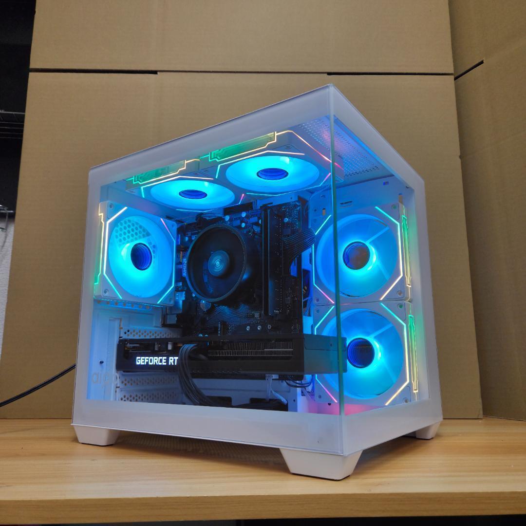 新品ケースゲーミングPC★RTX3080/Ryzen 7/SSD 512GB⑤