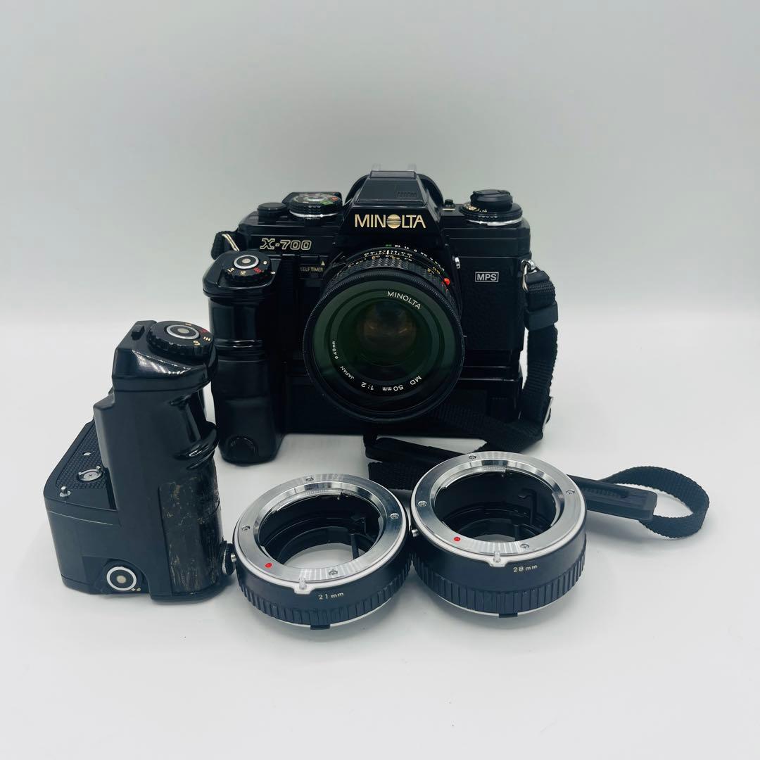 Minolta ミノルタ X-700 フィルムカメラモータードライブセット