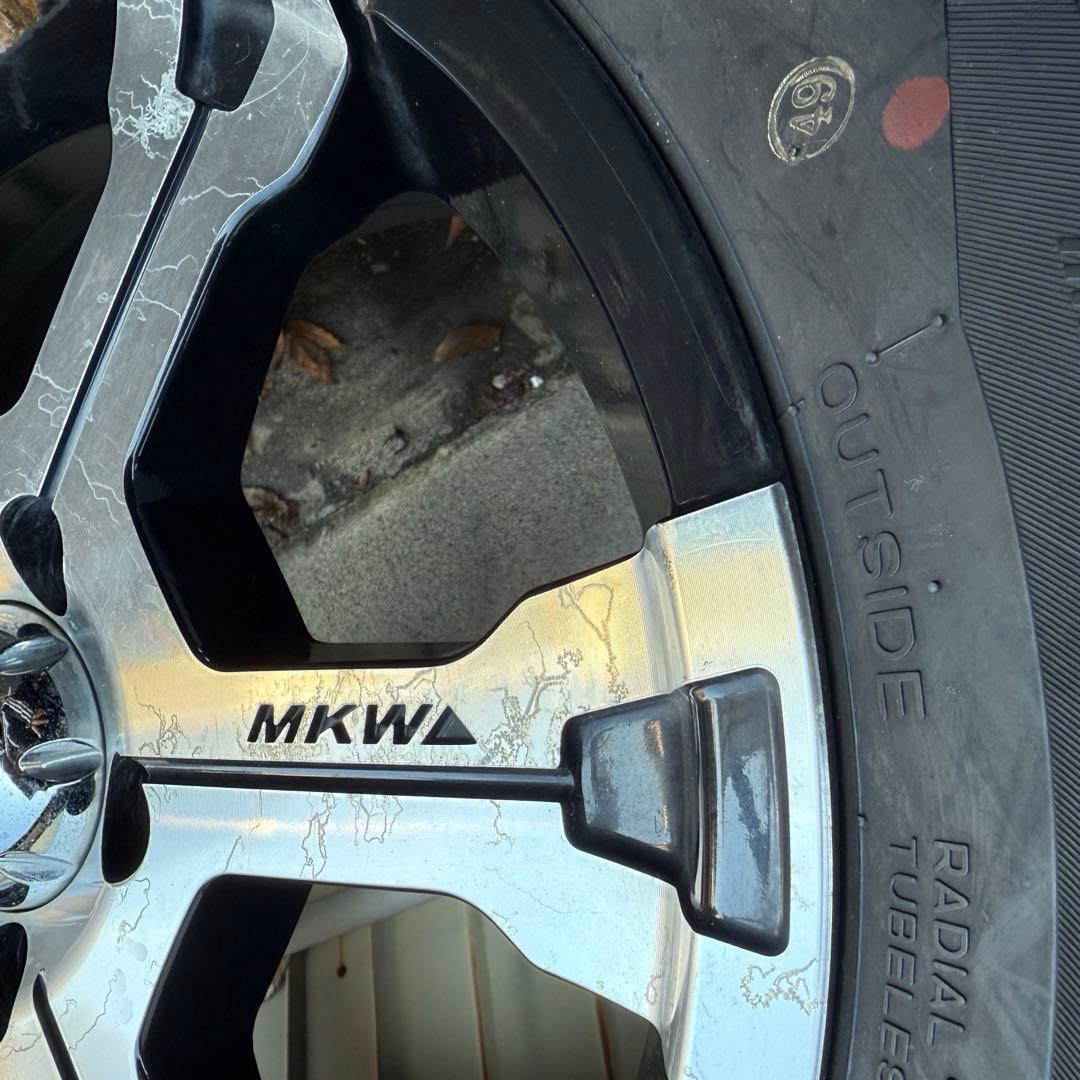 MKW MK-36 ナンカンAW-1 スタッドレスホイール16インチ　デリカD5