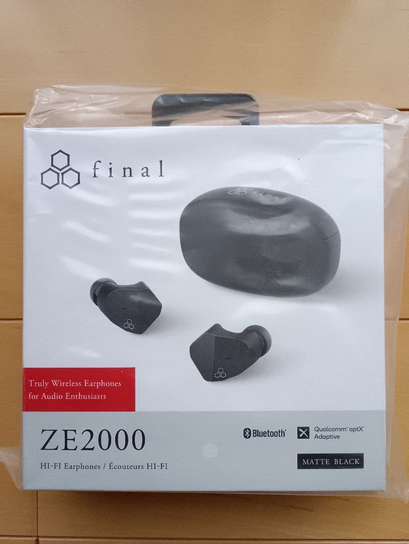 D-405個final ZE2000完全ワイヤレスイヤフォンマットブラック