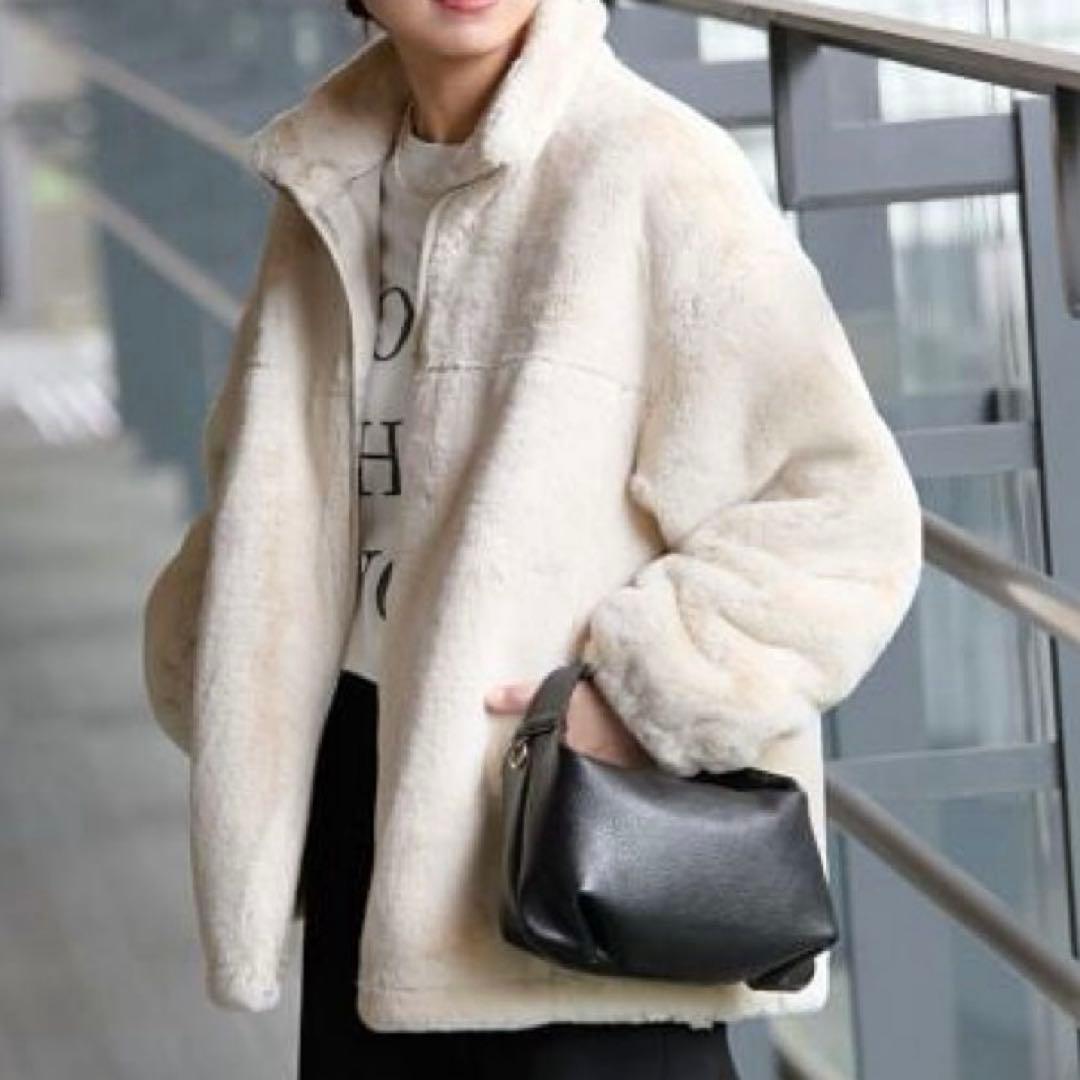 美品✨ JOURNAL STANDARD relumeフルジップファーブルゾン