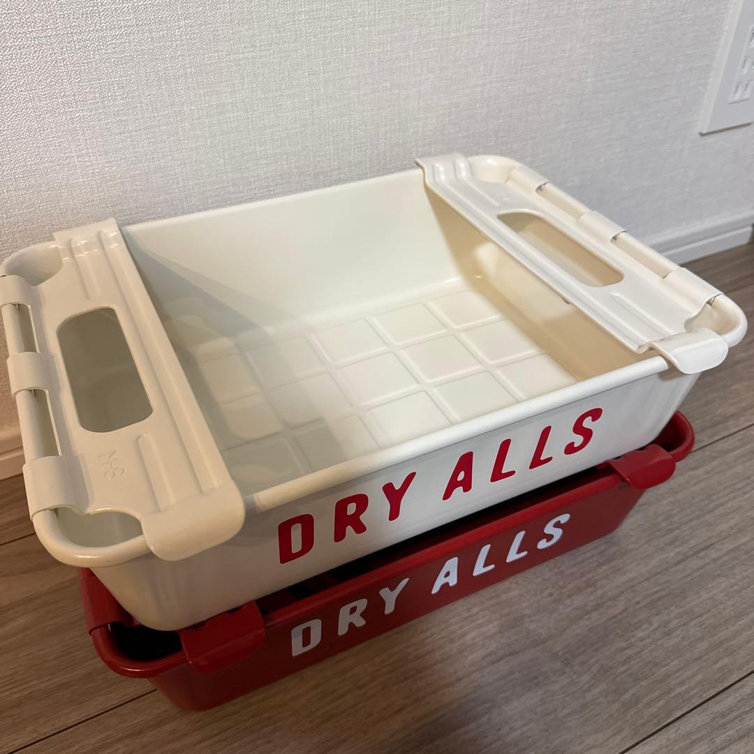 家具・インテリア HUMAN MADE STACKING BOX white red set