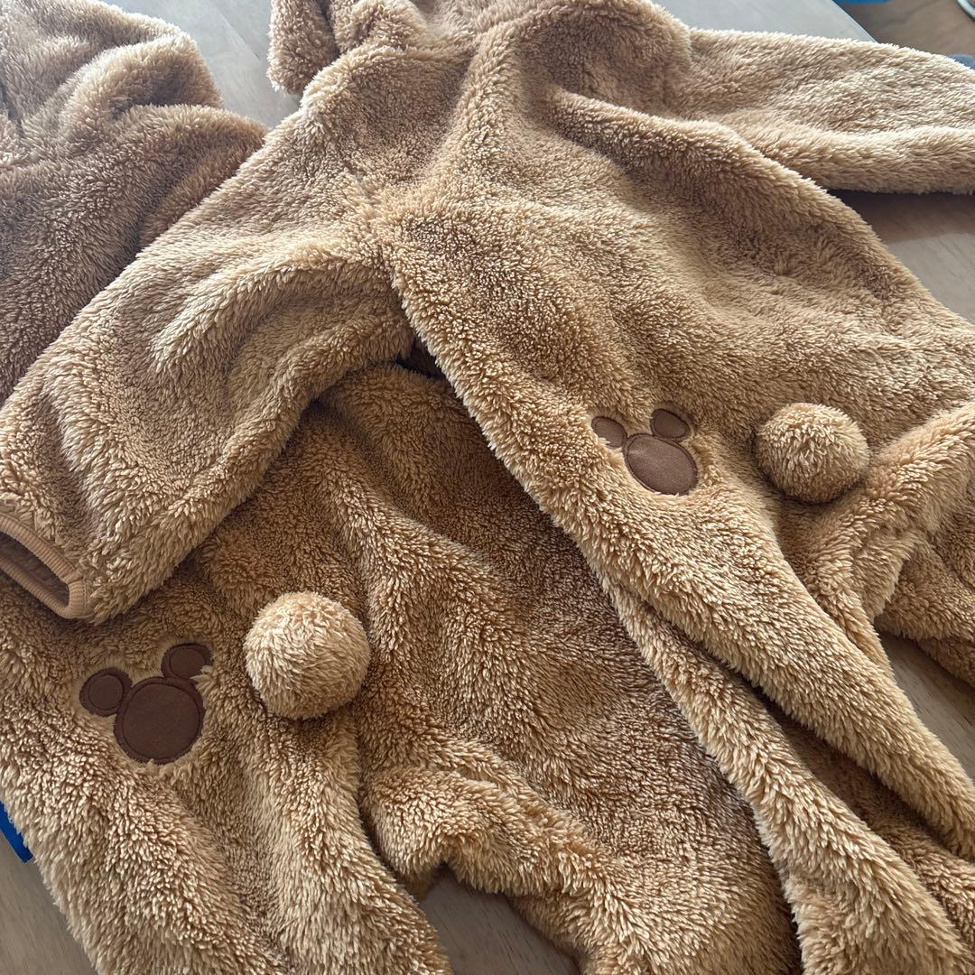 双子　【公式】ダッフィー 着ぐるみ　カバーオール90cm