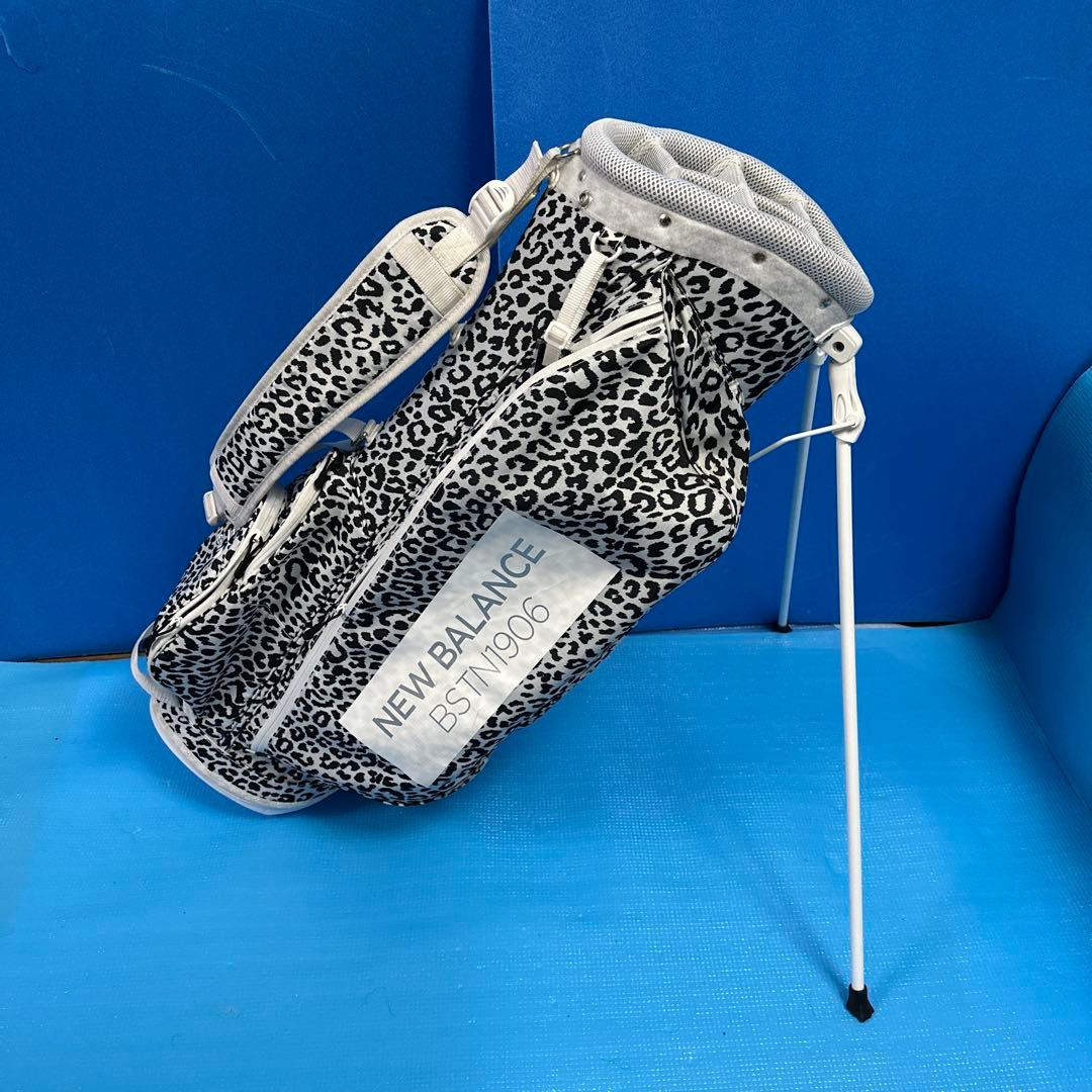 NEW BALANCE BSTN906 ゴルフバッグ ヒョウ柄