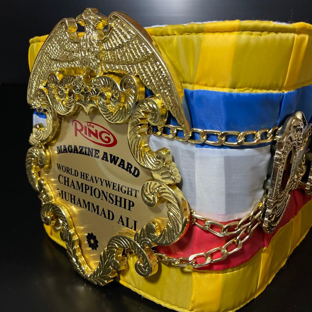 超特価！RING 誌チャンピオンベルト　レプリカ　井上尚弥　アントニオ猪木UFC