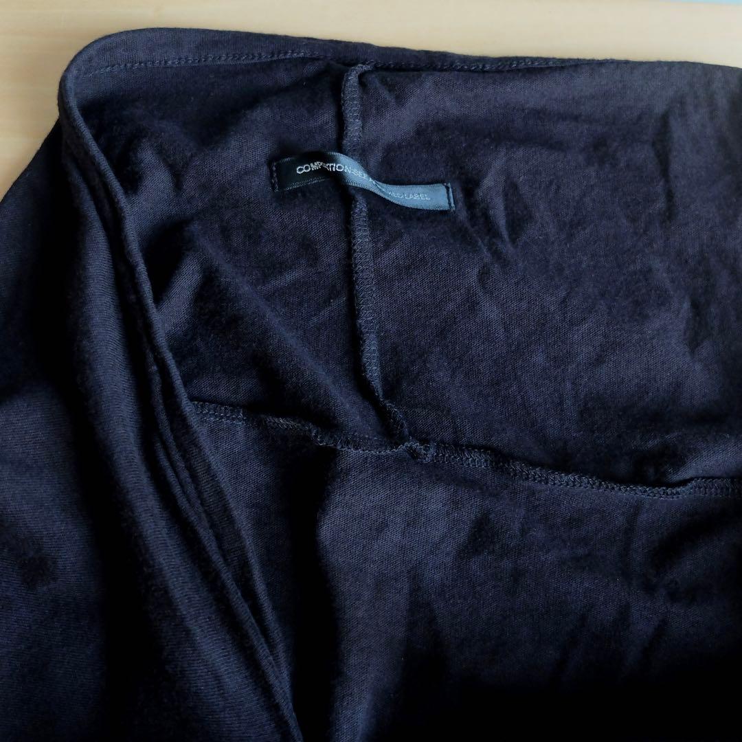 Y's ヨウジヤマモト変形カットソー　黒　サイズ2 made in Japan