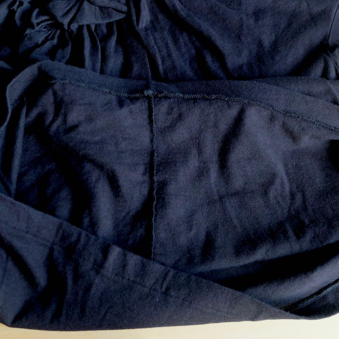 Y's ヨウジヤマモト変形カットソー　黒　サイズ2 made in Japan