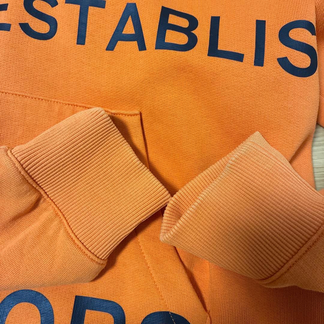 明日まで値下げ　バーバリー　オレンジ ロゴ　ホースフェリー パーカー