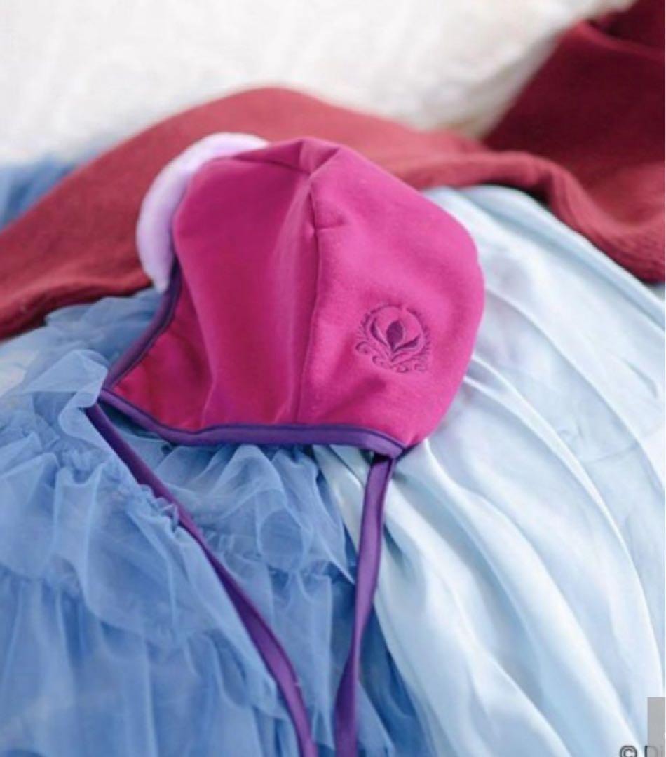 ディズニー　アナと雪の女王　アナ　フード　帽子 Kahoプロデュース