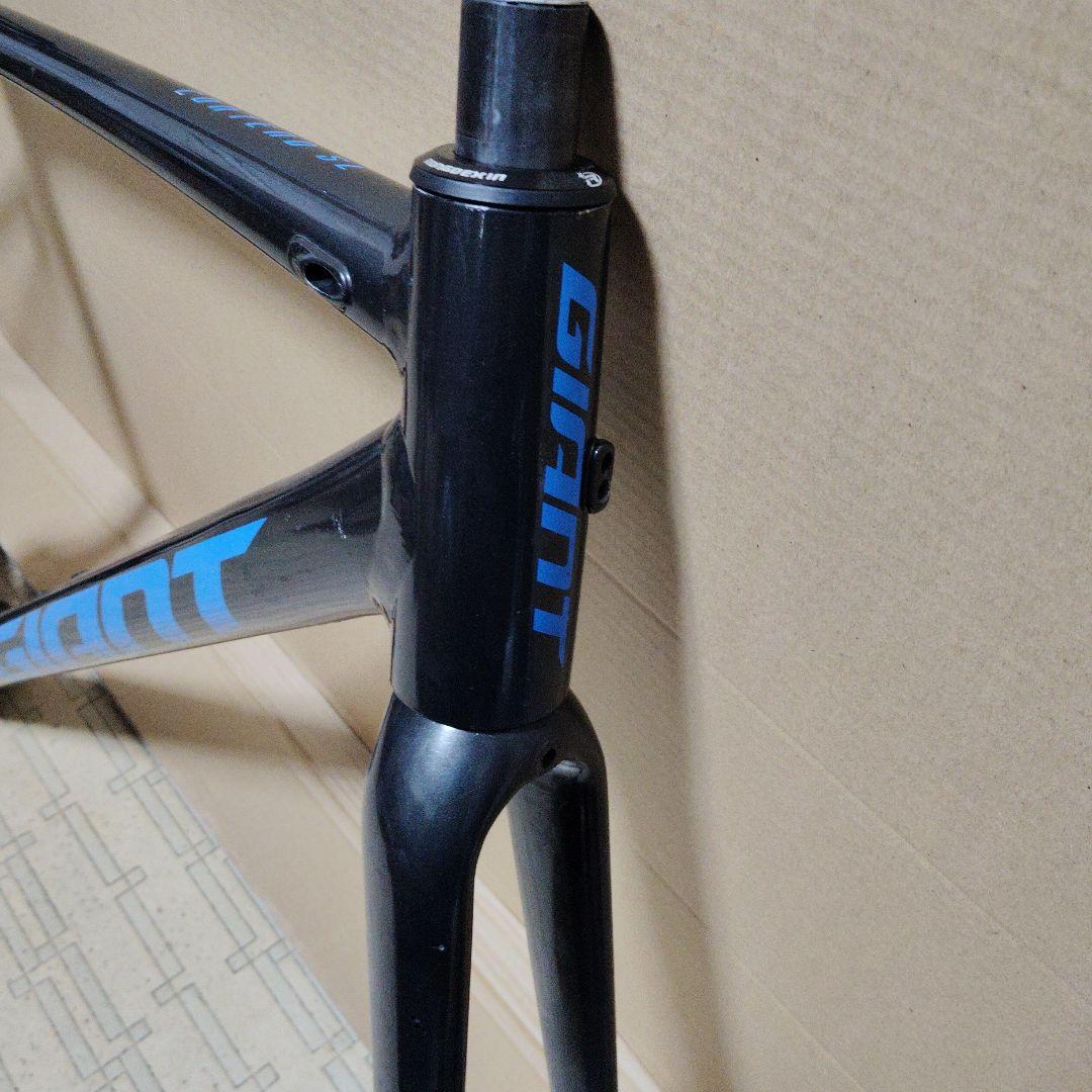 Giant ロードバイクフレーム ブラック/ブルー