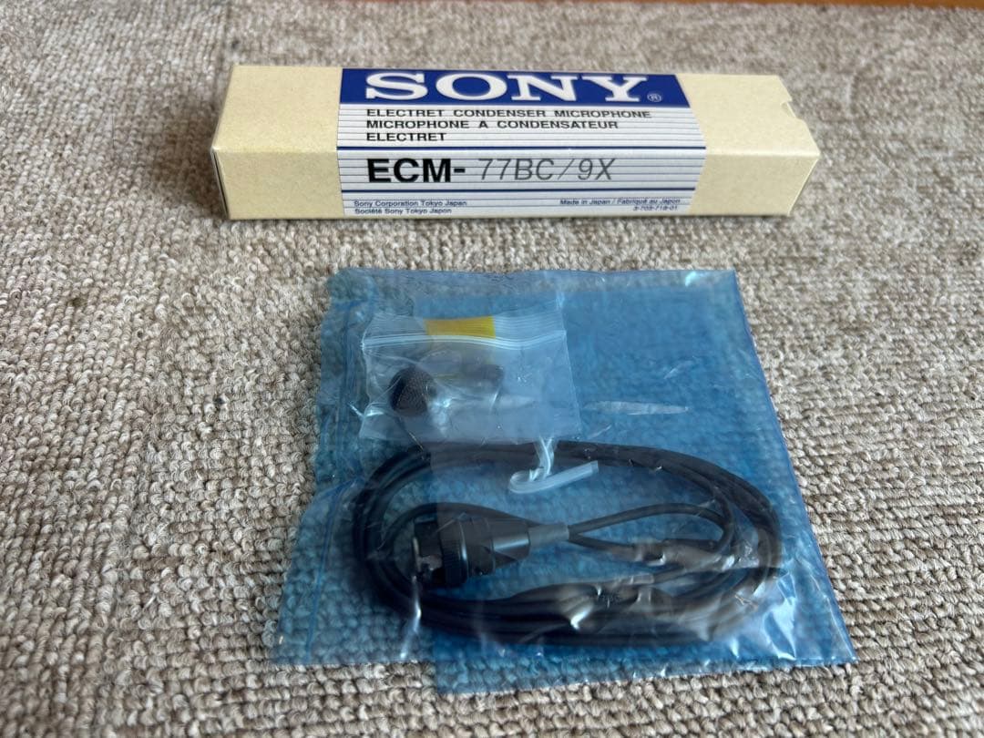 SONY ECM-77BC-9X コンデンサーマイク