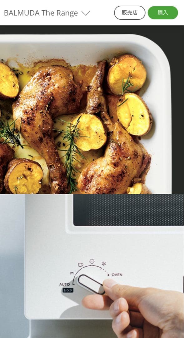 BALMUDA The Range シルバー