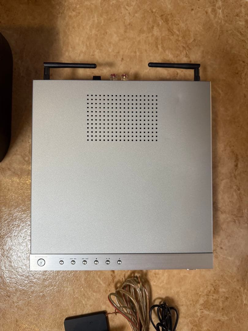 ★美品★Pioneer製ミニコンポ スピーカーがオシャレなウッド調 音響良好♪