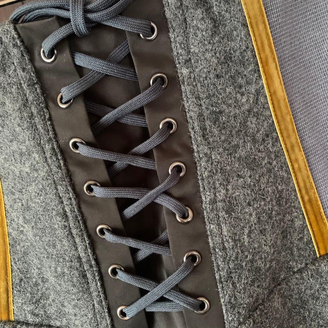 編み上げコルセットジョッパーズ風フェルト生地ハーフパンツ✨美品／アンダーカバー