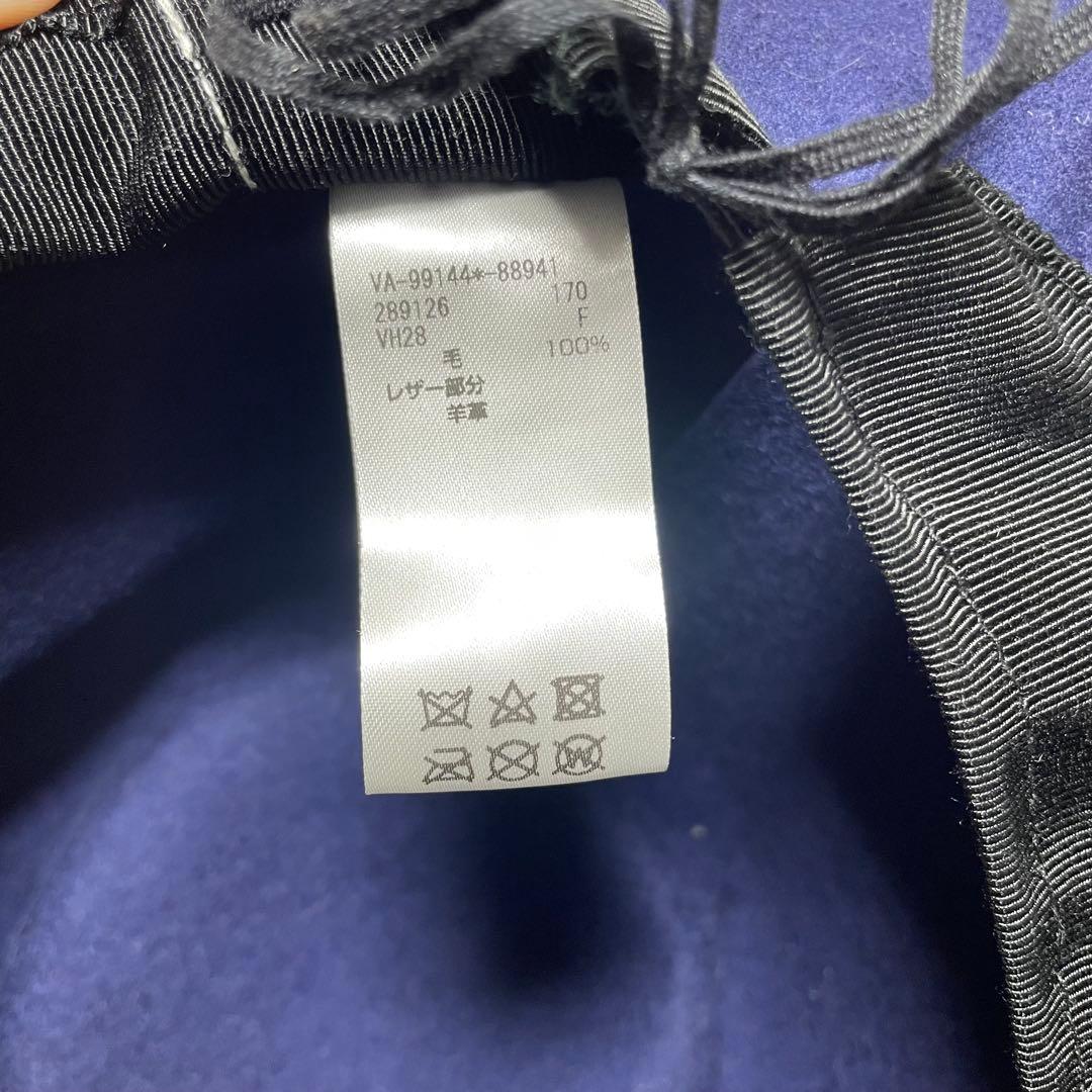 Vivienne Westwood オーブ ウールフェルトハット ネイビー 帽子