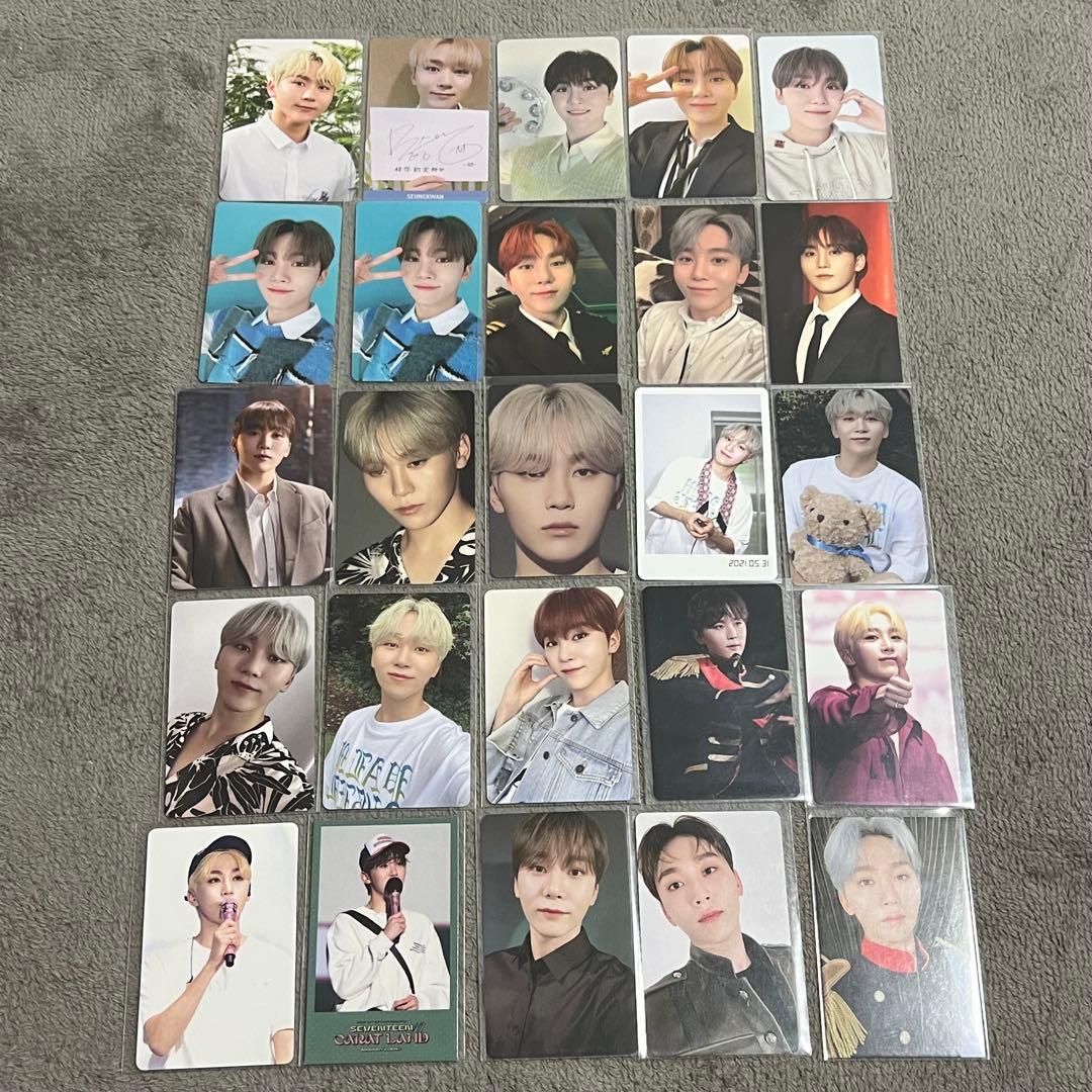 SEVENTEEN スングァン 韓国 特典 トレカ セット まとめ