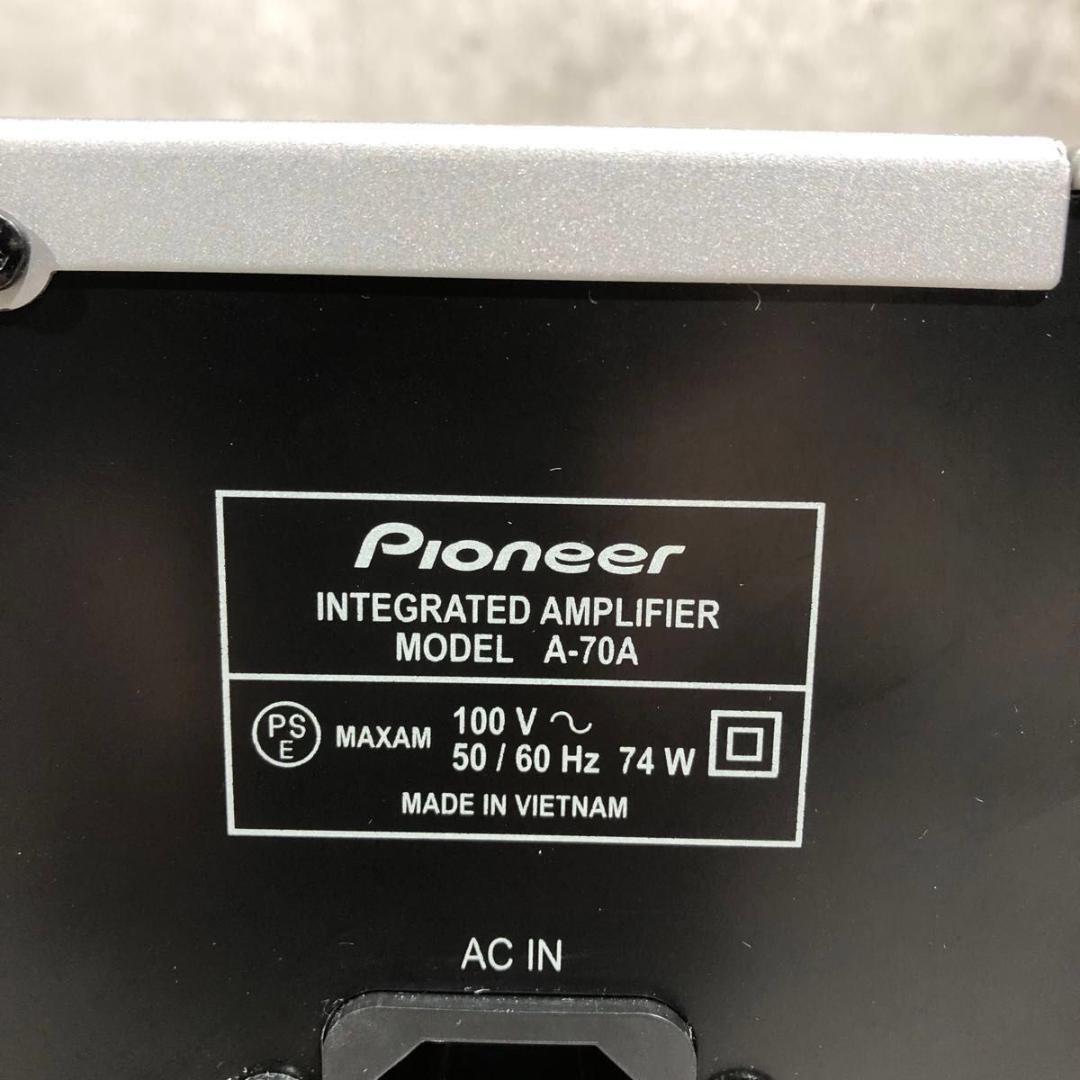 極美品 レア PIONEER パイオニア プリメインアンプ アンプ A-70A