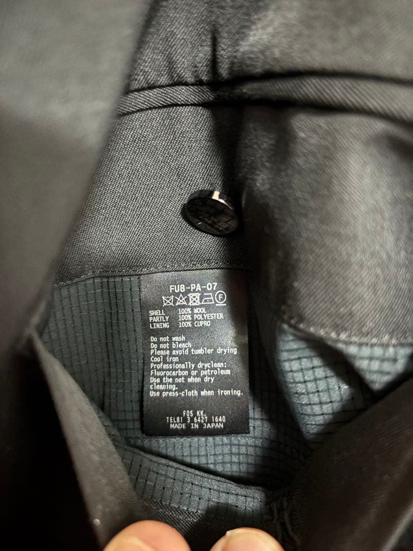 fumito ganyru ガンリュウ a slacks スラックス