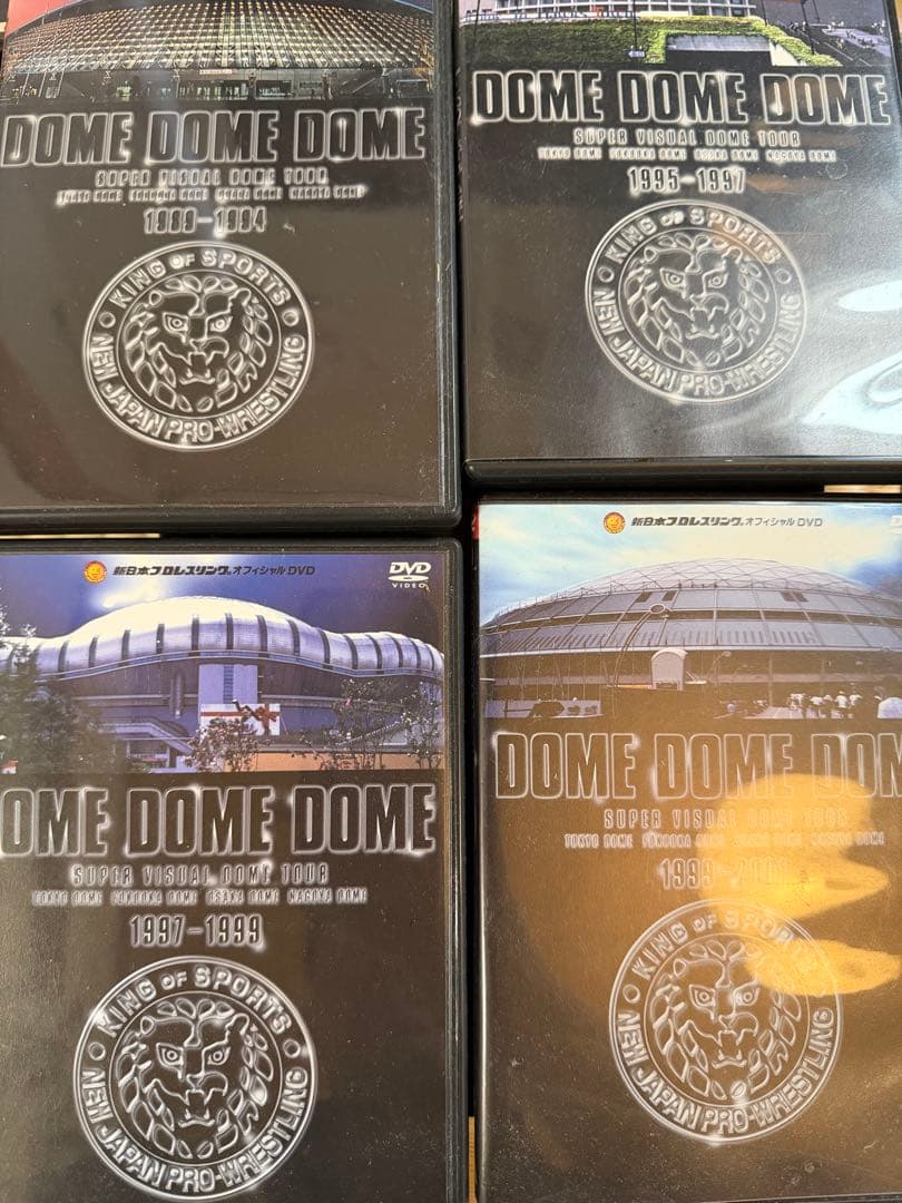 新日本プロレス DOME DOME DOME DVDシリーズ 1989-2001