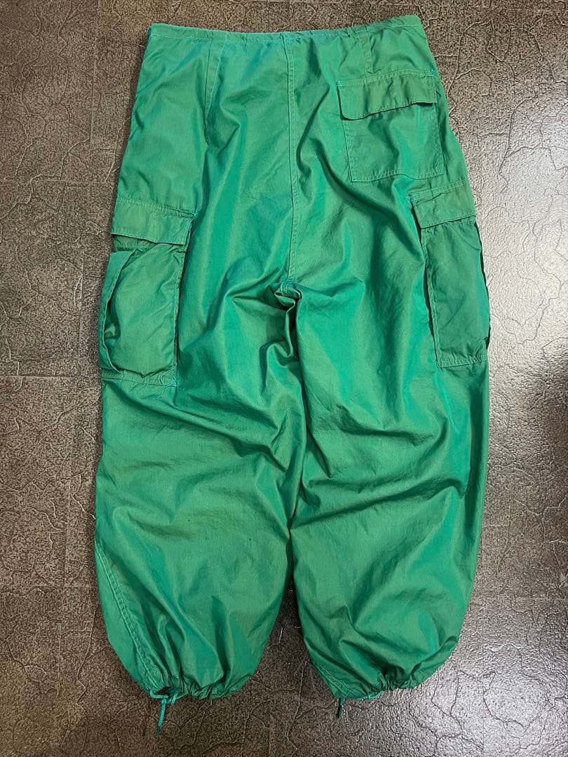 50s 後染め m-51 M カーゴパンツ オーバーパンツ グリーン M-R