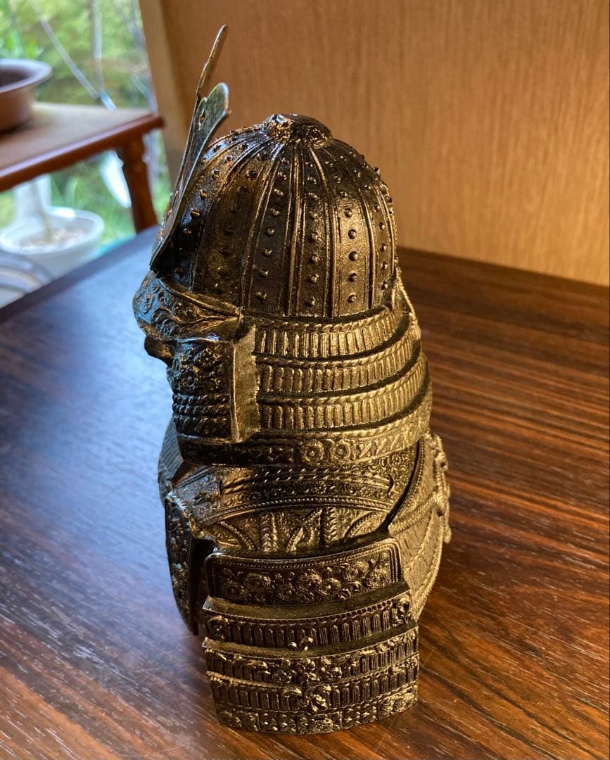 ニッカ 戦国 武将 鎧 兜 アンティーク 甲冑 昭和 レトロ ヴィンテージ 置物