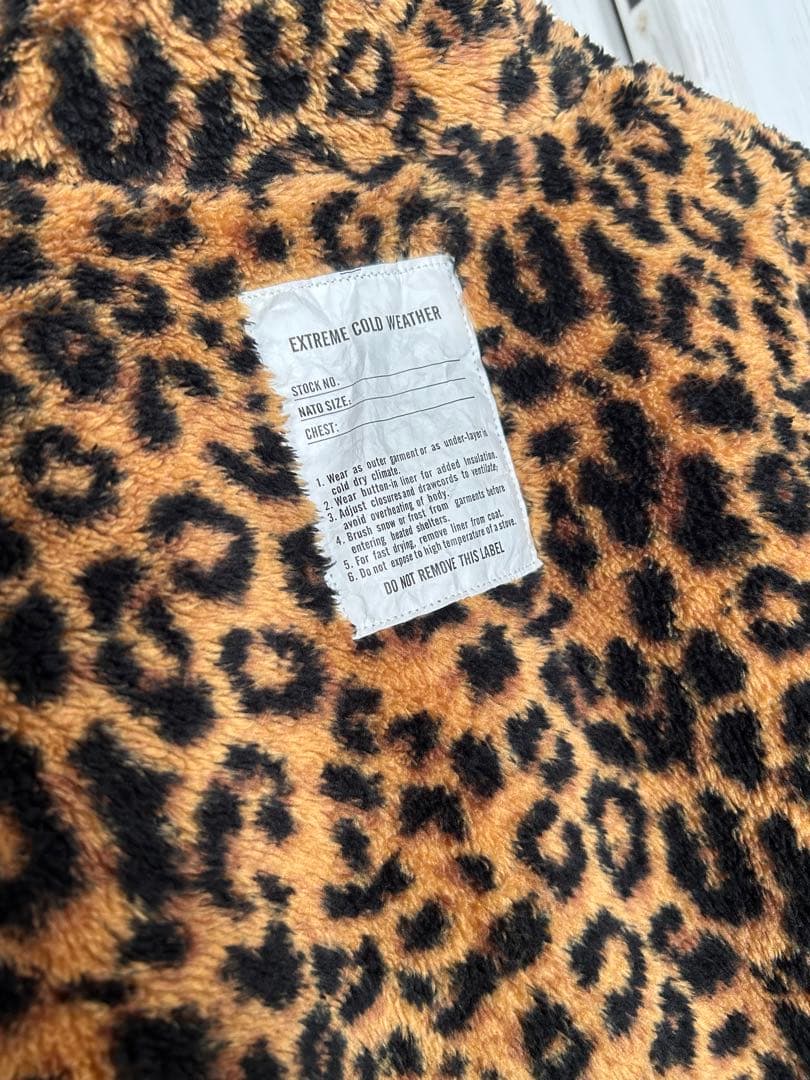 フリークスストア　リバーシブル レオパードボアジャケット
