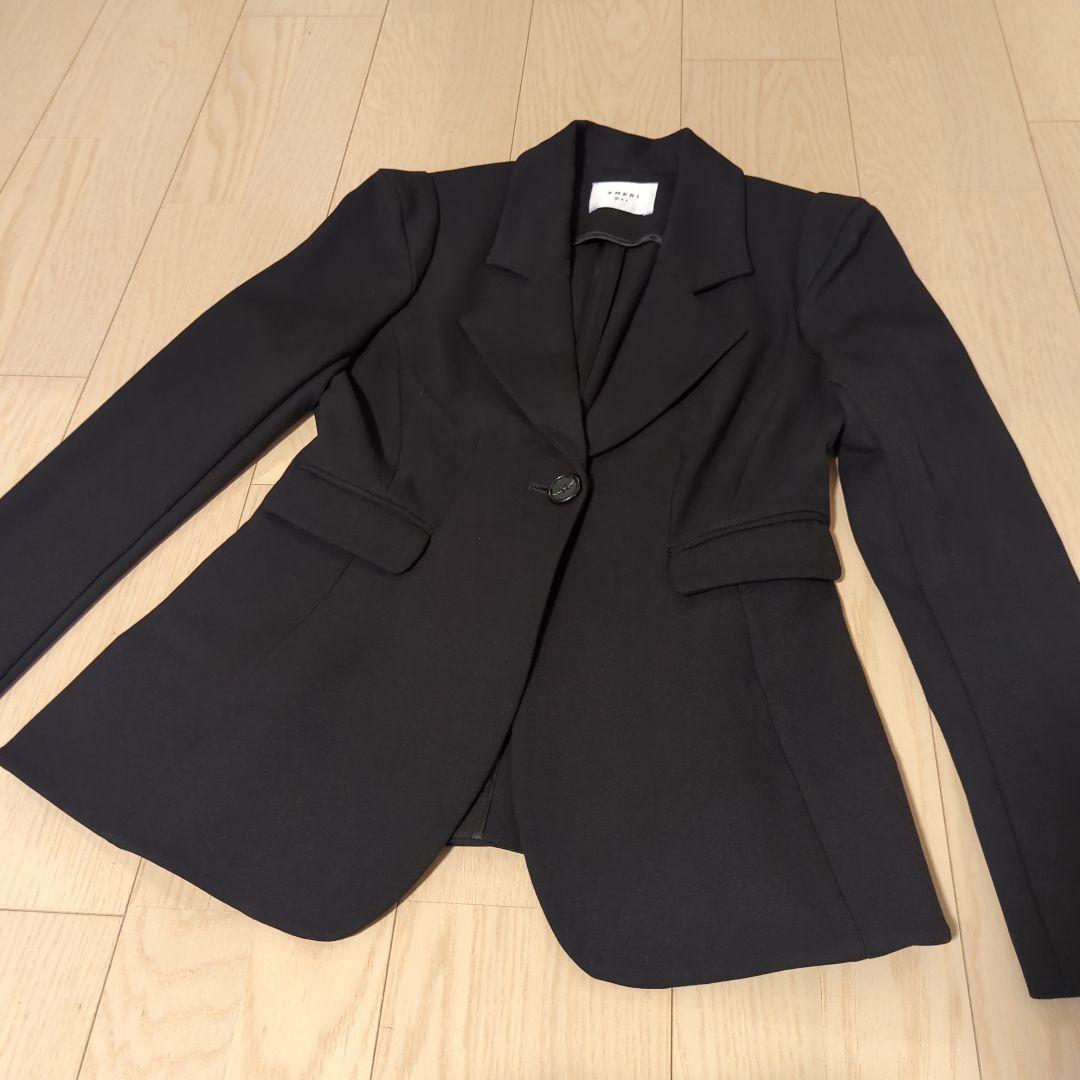 Ameri　WAIST SHAPE FLARE JACKET