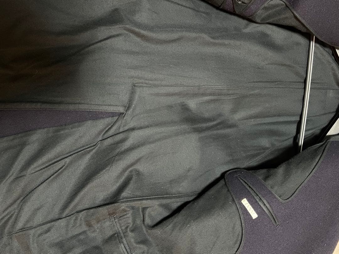 s*o様 【comoli】キャバリーメルトンダブルブレステッドコート　Pコート