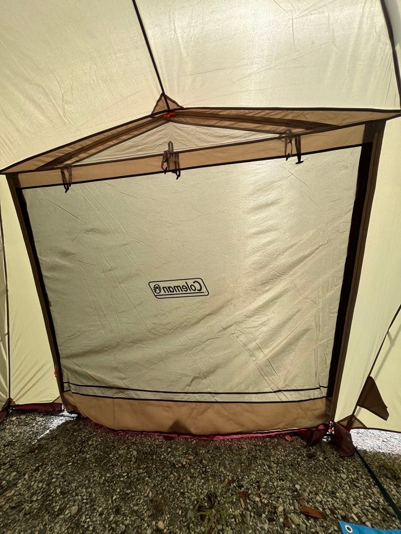 タフスクリーン2ルームハウスナチュラム限定カラーインナーマット、グランドシート付