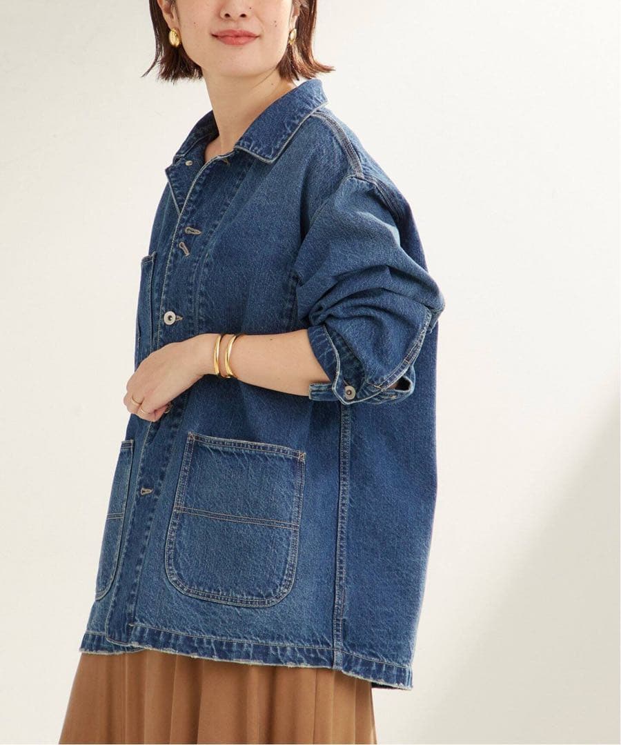 Plage新品紙タグ付き⭐️coverallデニムカバーオールジャケット