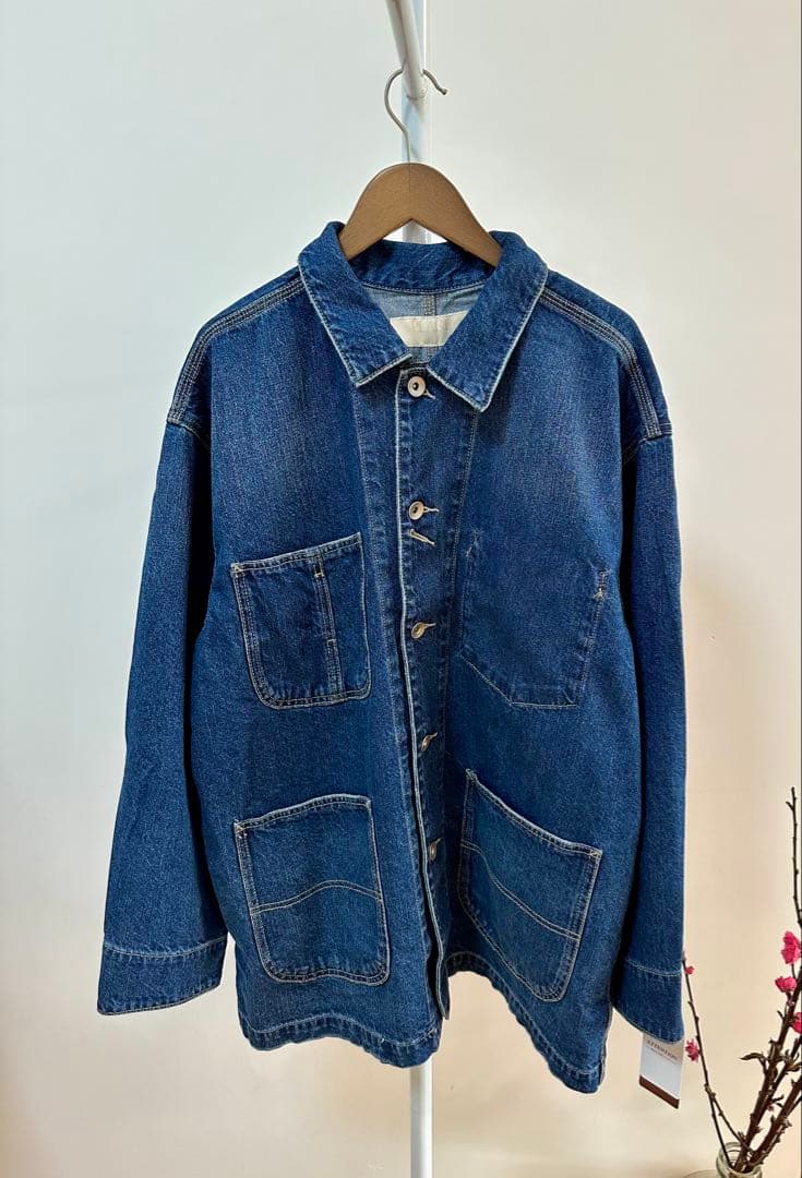 Plage新品紙タグ付き⭐️coverallデニムカバーオールジャケット