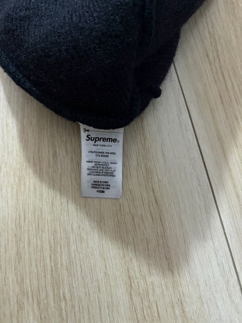 Supreme Mohair Beanie モヘアビーニー 黒