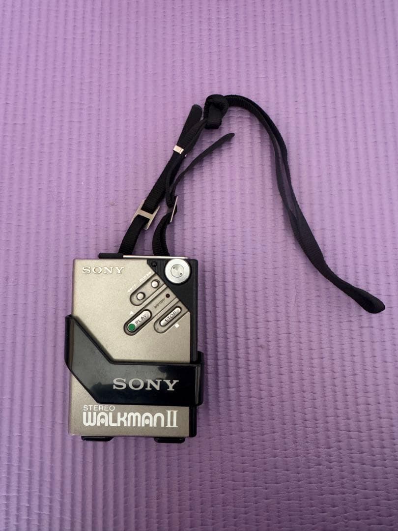 し*け様 ソニーのステレオカセットプレーヤー「ウォークマンII」（WM-2）