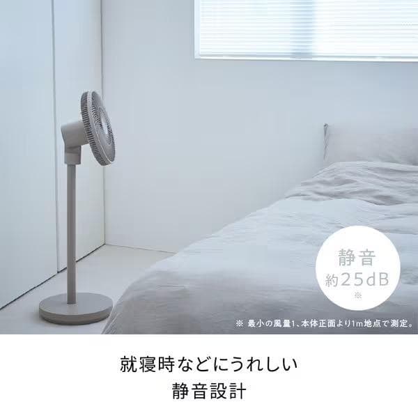 新品未使用】レコルト 軽量 コードレス サーキュレーション 扇風機 RFN-2W