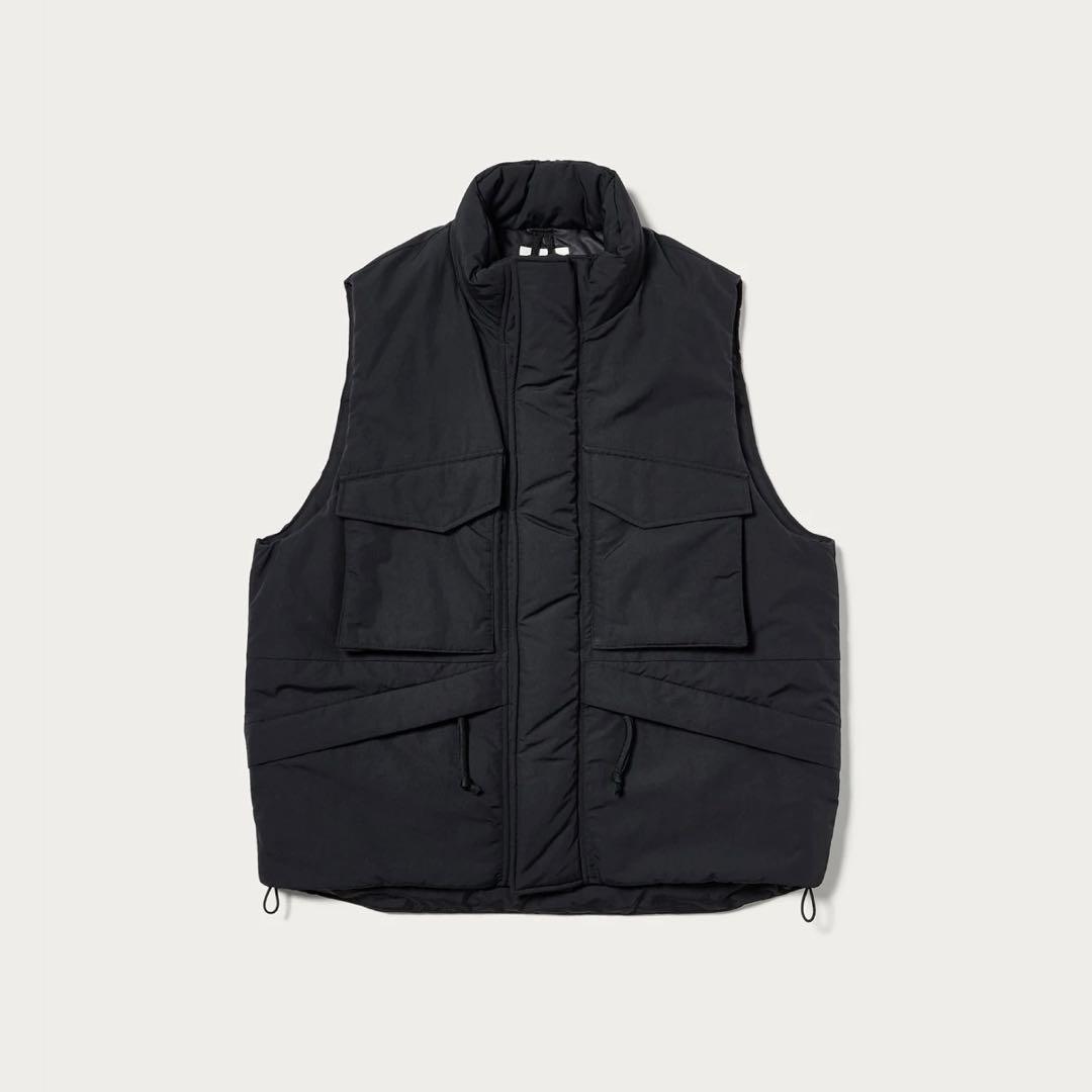 【monkey time】プリマロフト パデッド スタンド ベスト　L