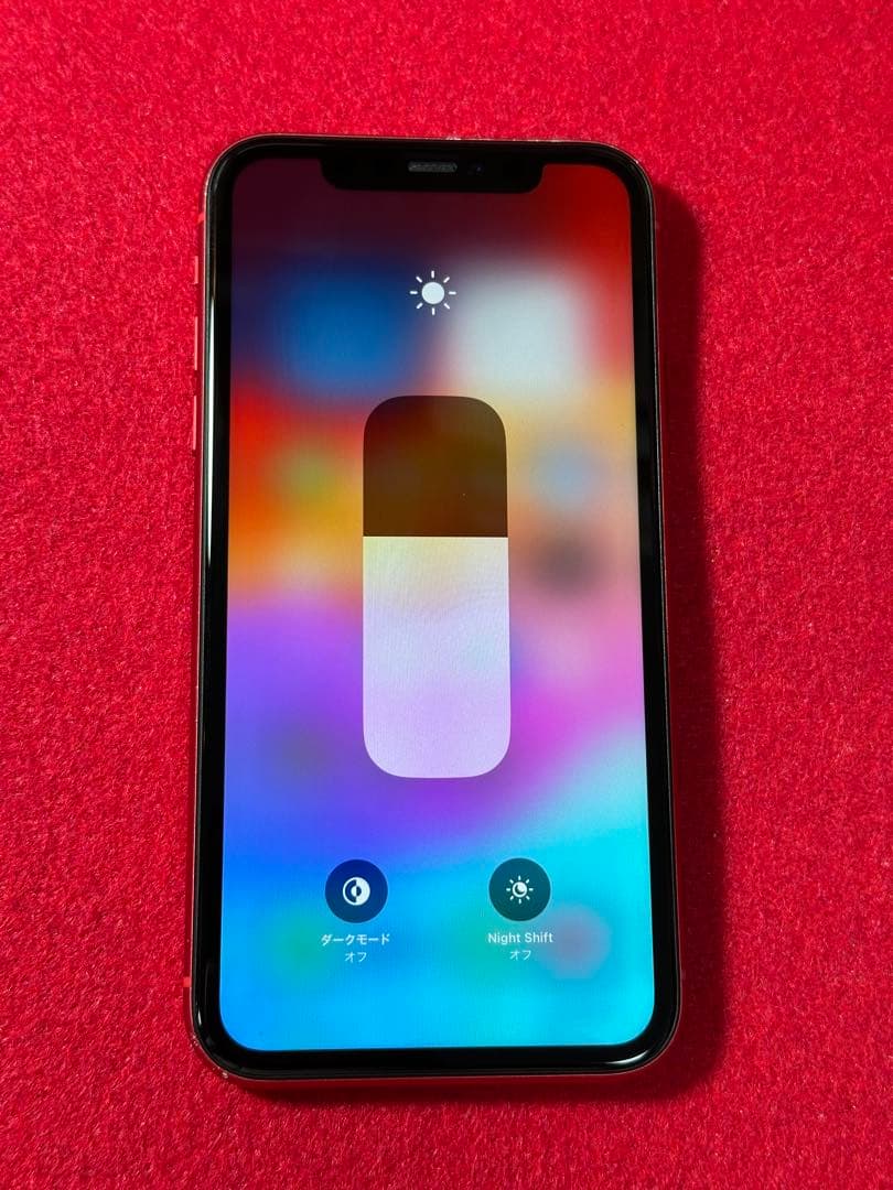 【9745】iPhone 11レッド 128GB simフリー
